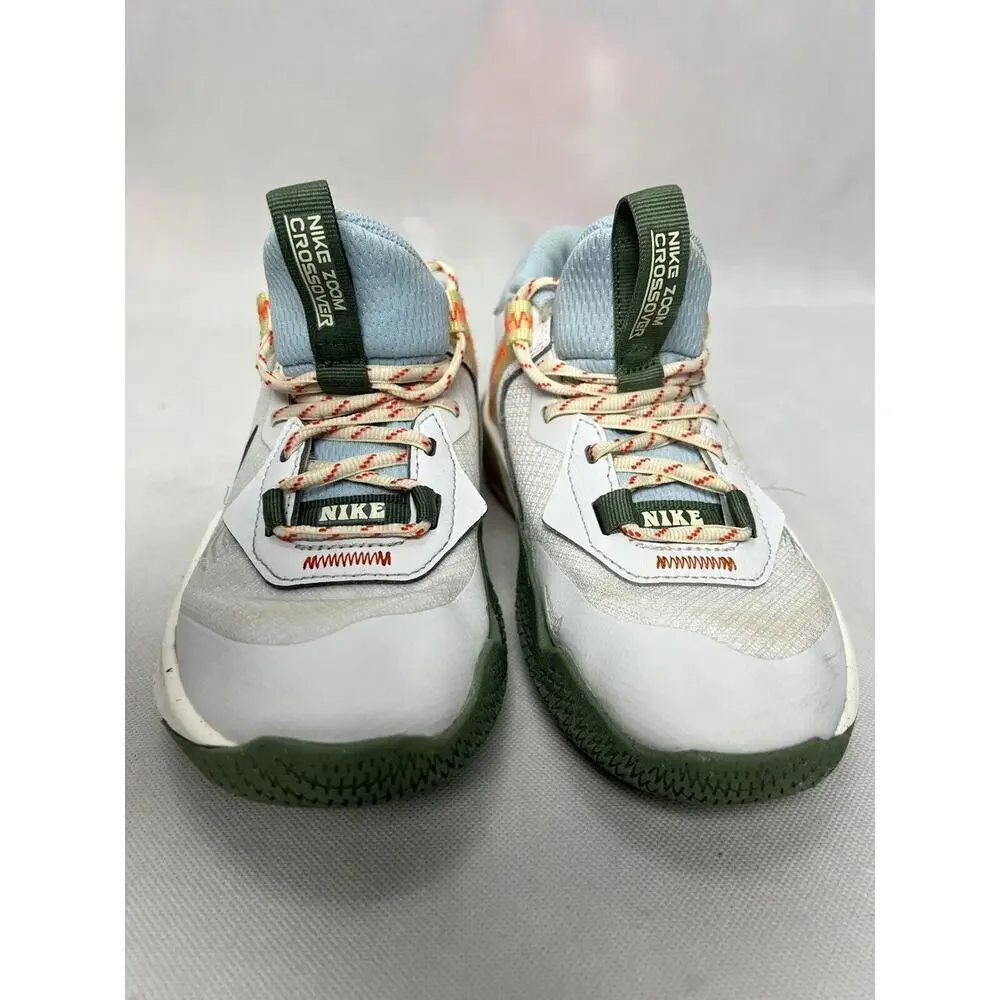 Nike Air Zoom Crossover Earth and Sun Basketball Shoes Youth Size 4Y